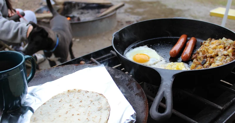 Repas en camping : la logistique sans électricité